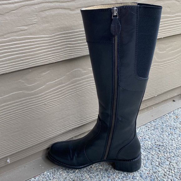 Taryn Rose Leather Riding Boot - Picture 10 of 14